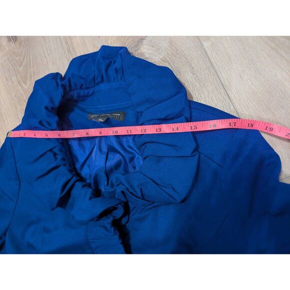 XL INC International Concepts Voltage Ruffled Coat NWT - Picture 12 of 16